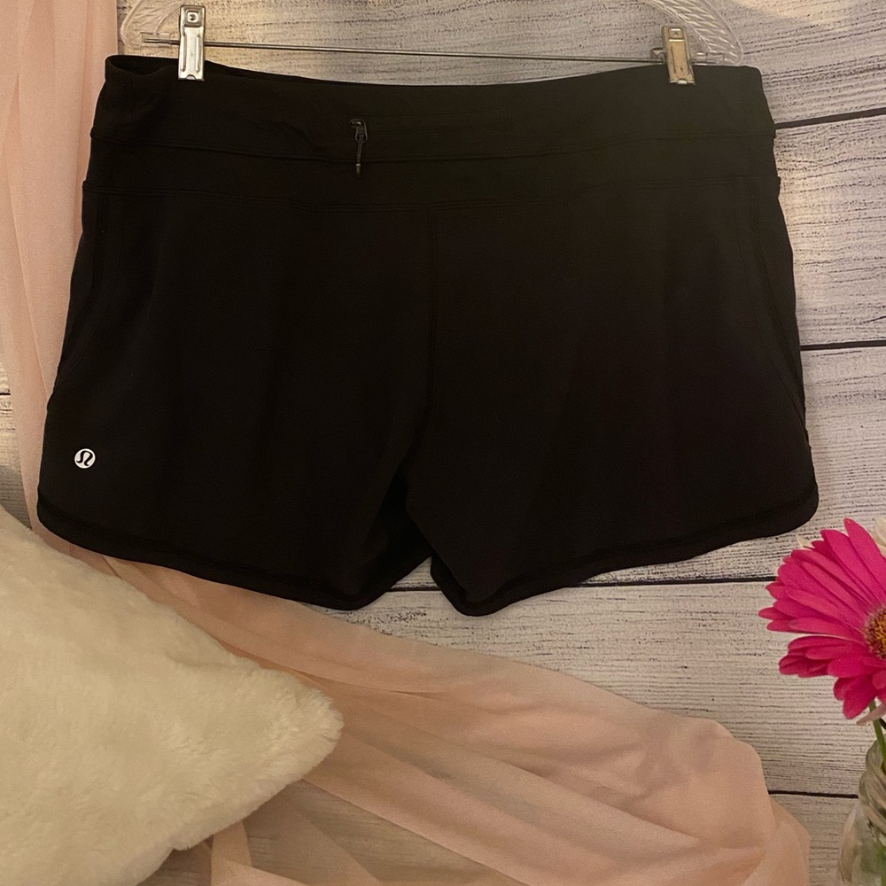 Lululemon running shorts size 12